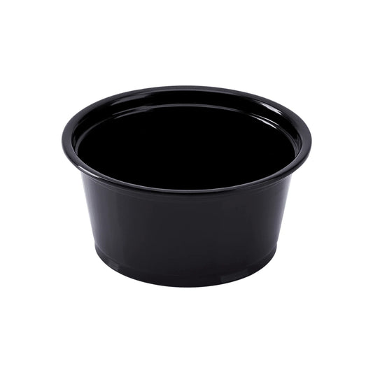 23. 2oz Portion Cups - Black [2,500ct]