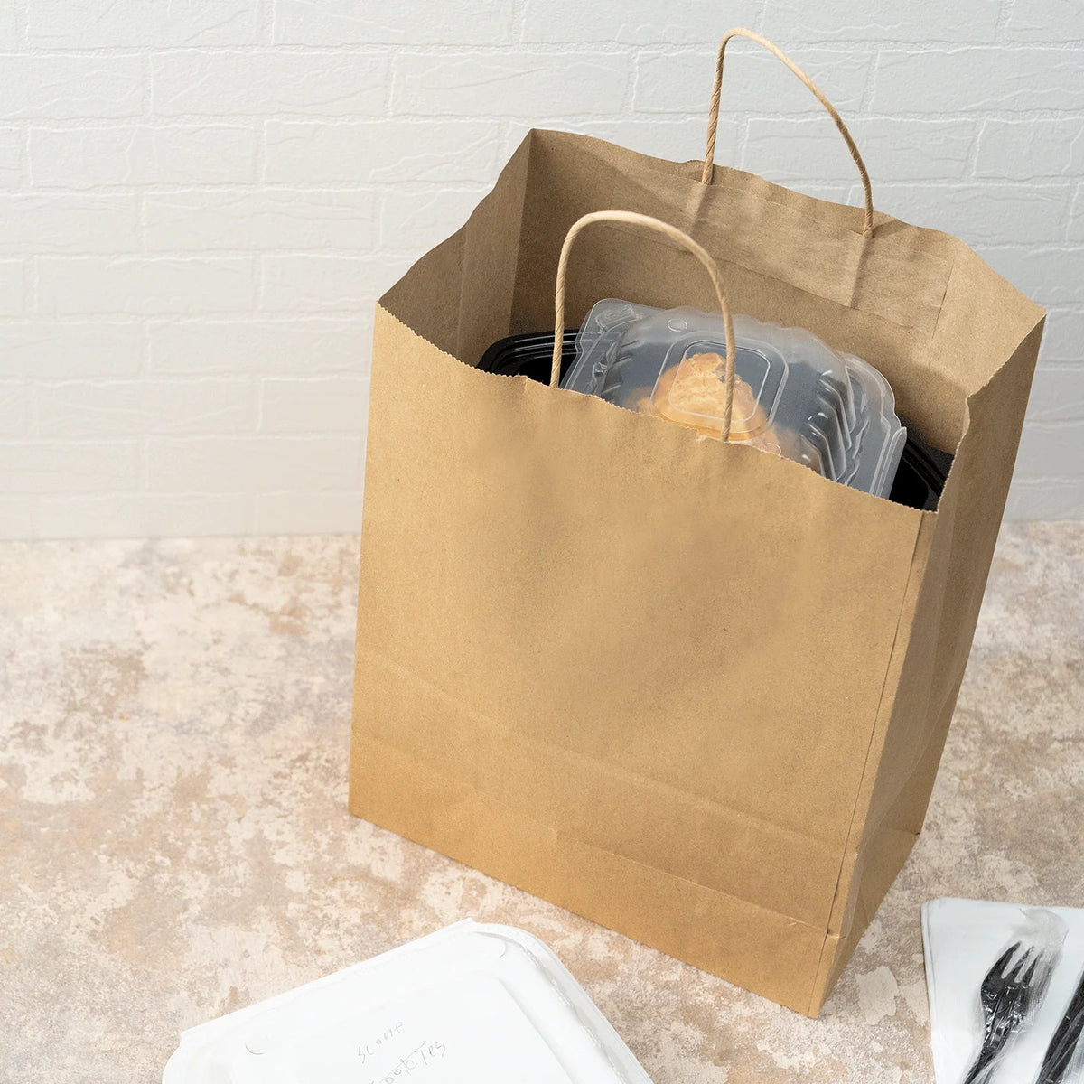 18. Takeout Bags Large, 9 X 5 X 13 [250ct]