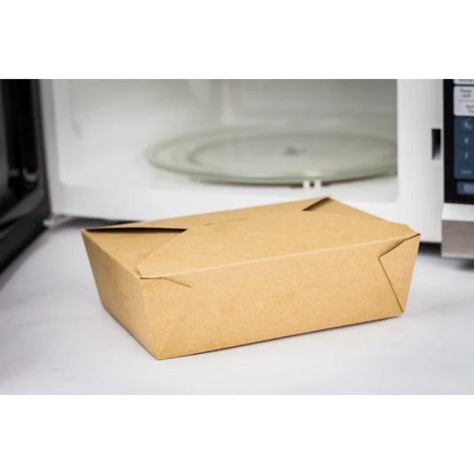21. Container Paper #3 76oz Take Out Kraft [200ct]
